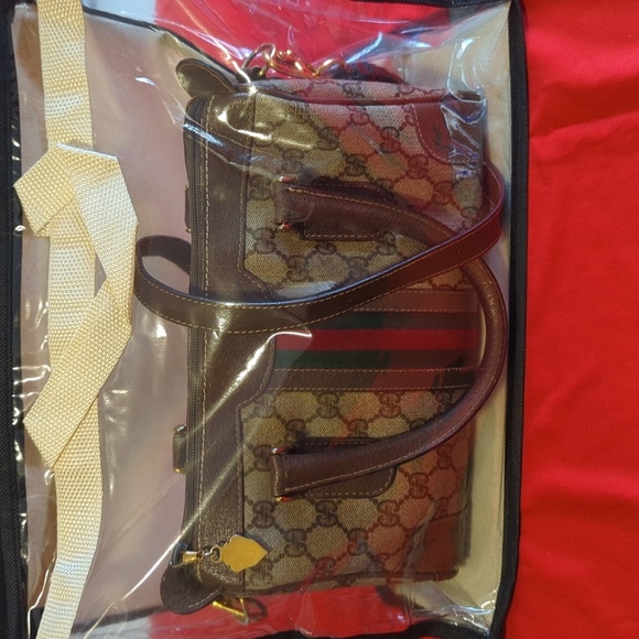 Gucci Sherry Line Boston Bag Speedy 2-Way Satchel Authenticated - Picture 17 of 17